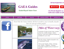 Tablet Screenshot of gaeaguides.com